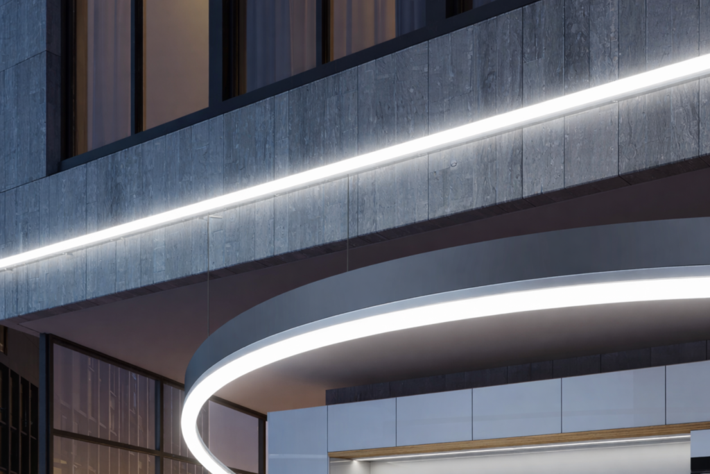 1212 Top View Silicone Neon Flex Sleeve for 8mm PCB