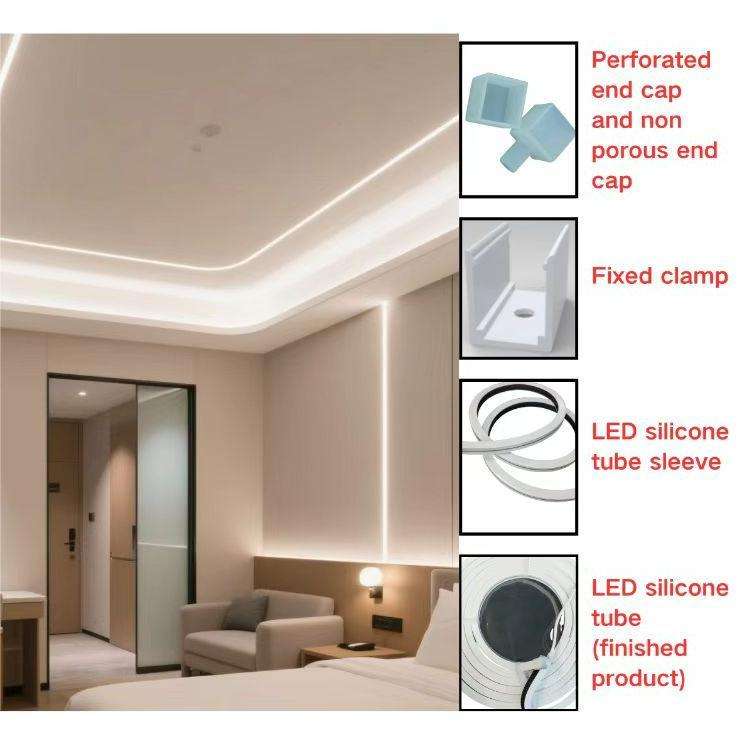 1220 Side view Silicone tube