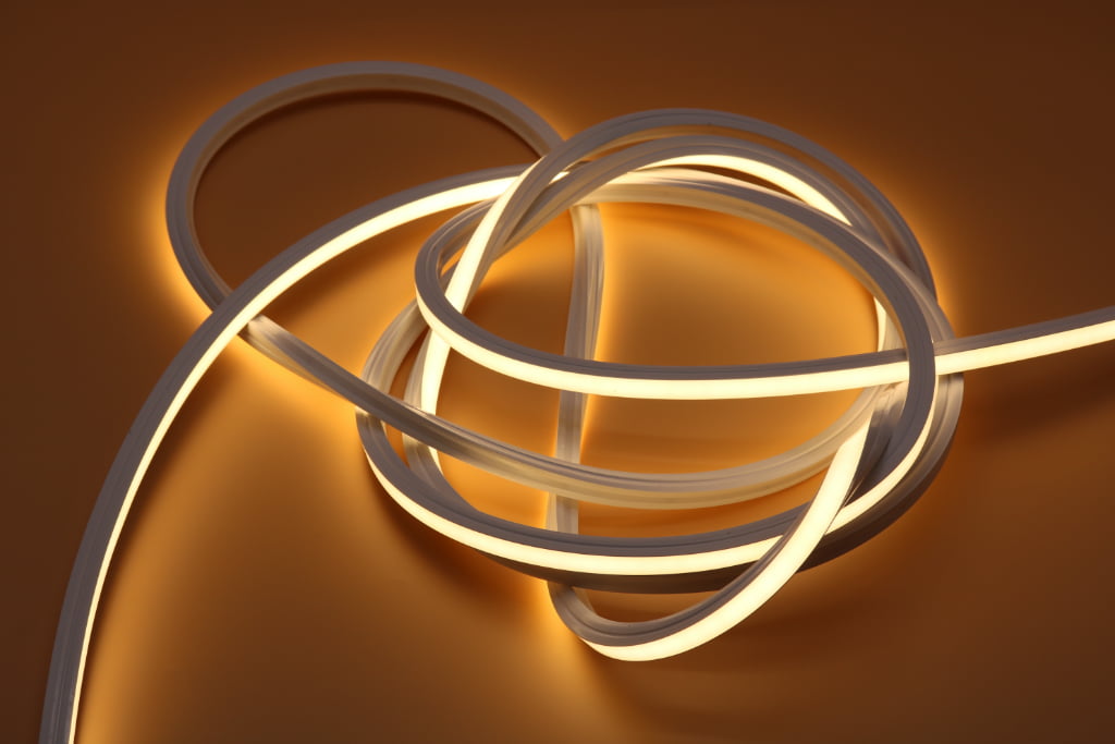 1212 Top View Silicone Neon Flex Sleeve for 8mm PCB