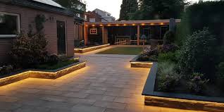 LED neon flex installation showing water damage