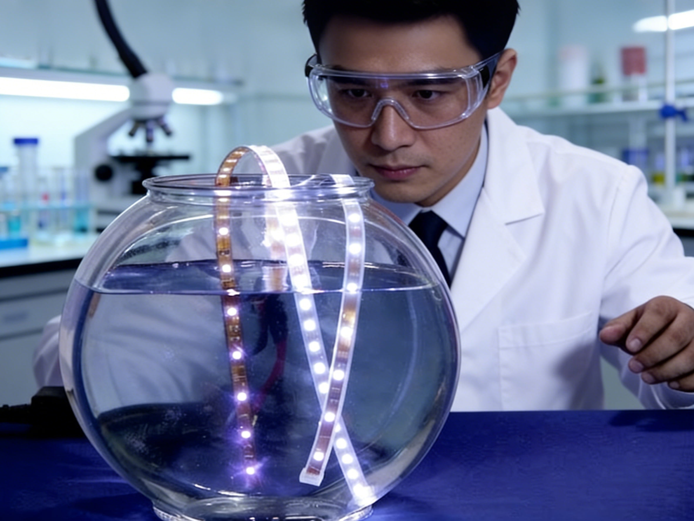 Silicone diffuser cross-section