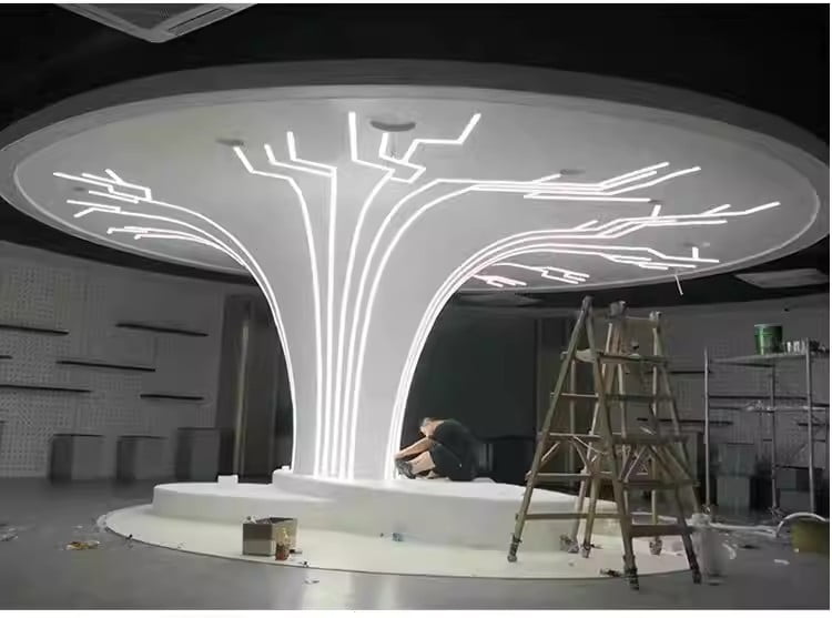 Neon flex installation comparison