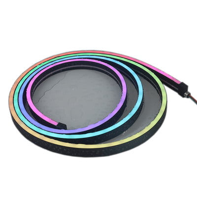 0616 Top View Silicone Neon Flex Sleeve for 8mm PCB