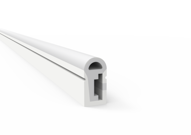 0816 Top View Silicone Neon Flex Sleeve for 8mm PCB