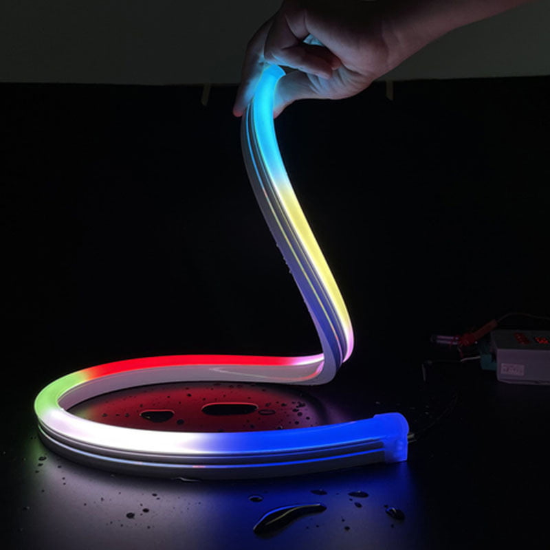 LED neon flex installation example