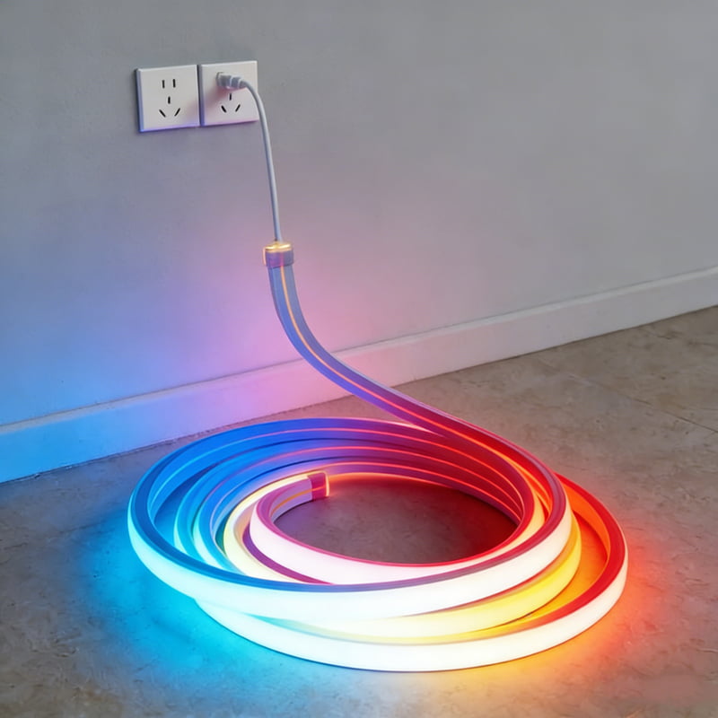 LED Neon Rope Lights internal structure LED Neon Rope Lights cross-section diagram