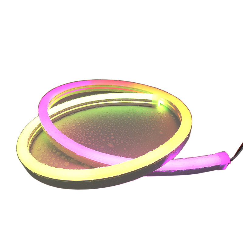 1225 Top View Silicone Neon Flex Sleeve for 10mm PCB