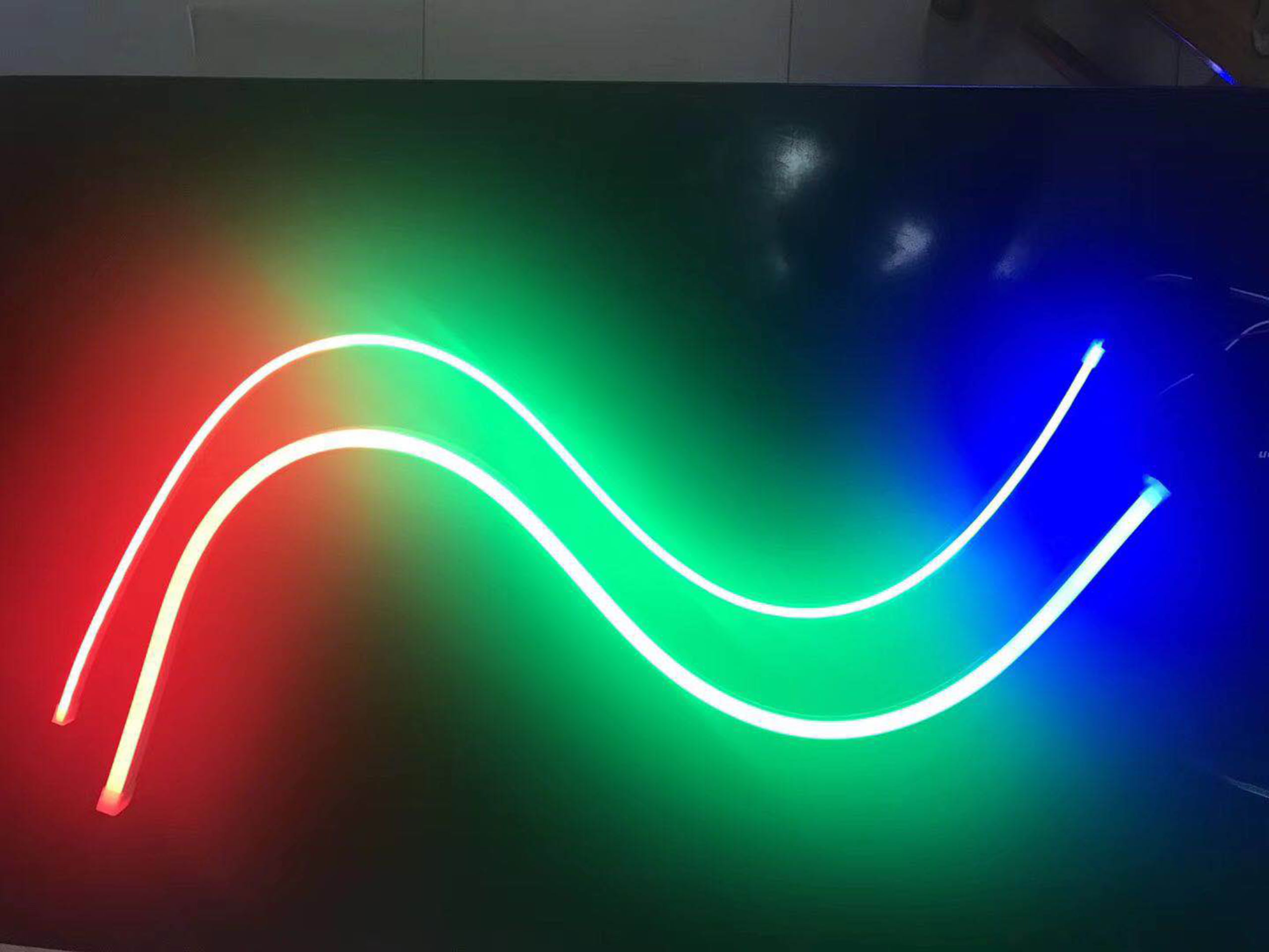 professional LED strip installation LED strip installation in commercial environment