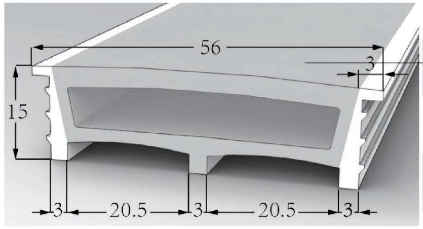 5015 Top View Silicone Neon Flex Sleeve for 15/20mm PCB
