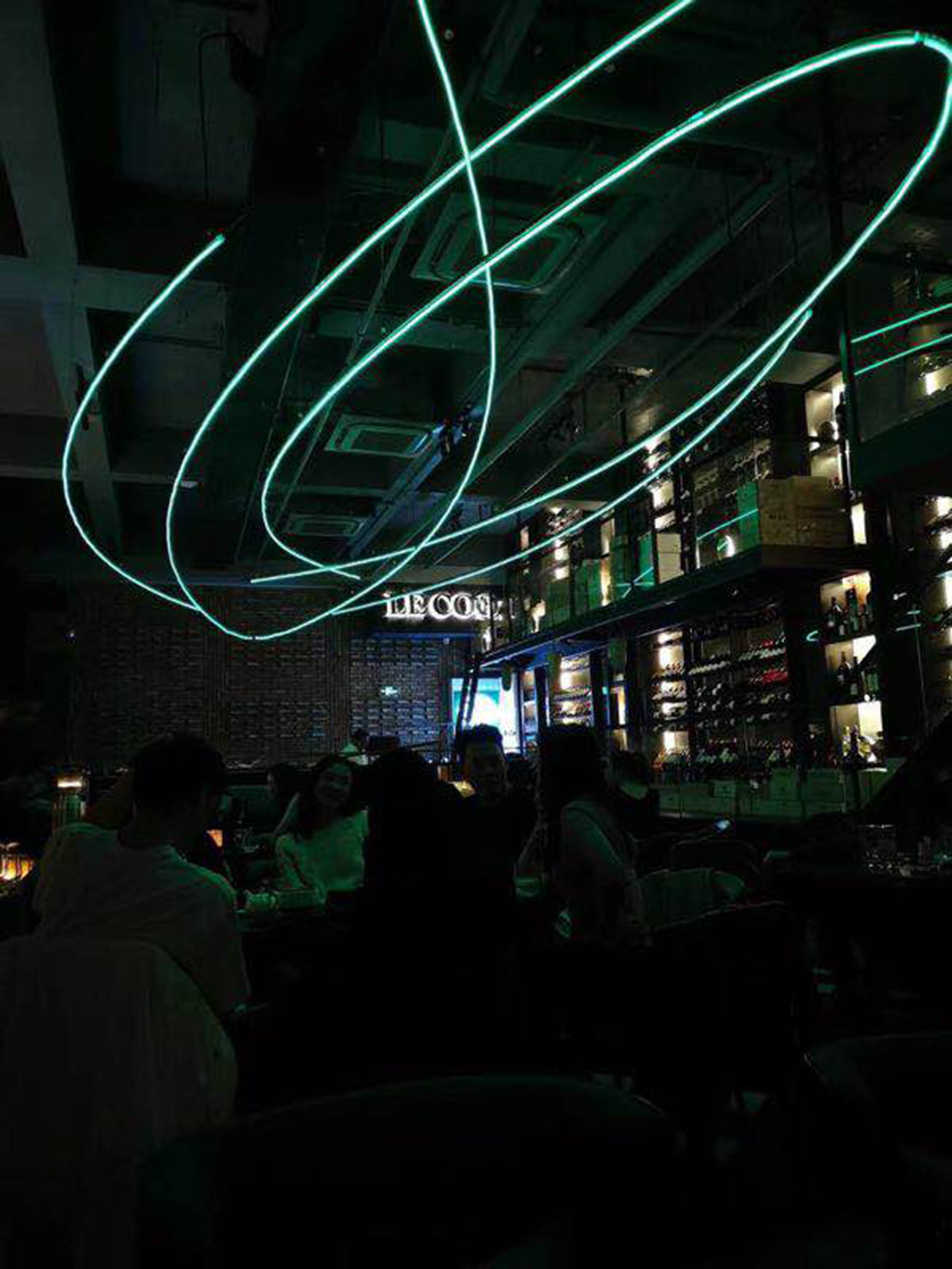 Detailed view of serpentine trace pattern and enhanced solder pads 3D LED strip internal structure