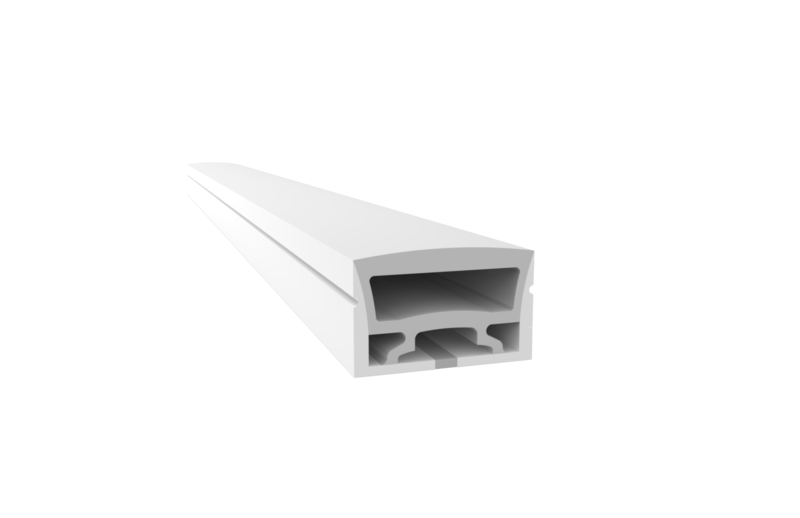 4025 Top View Silicone Neon Flex Sleeve for 20mm PCB