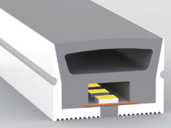 2014 Top View Silicone Neon Flex Sleeve for 10mm PCB