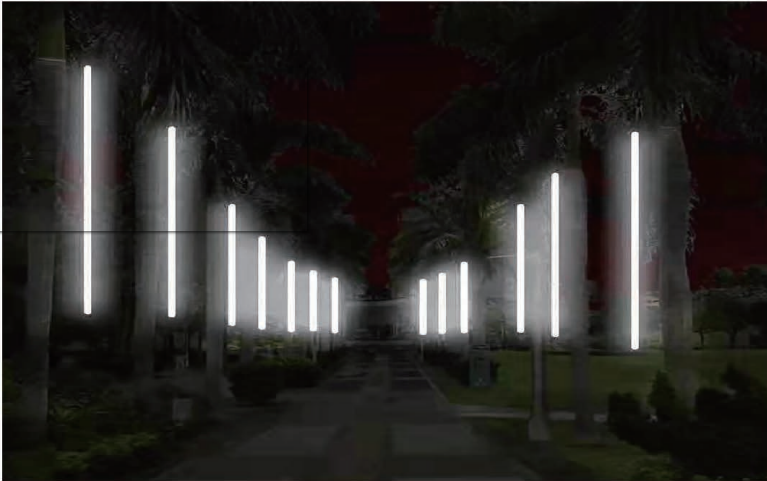 φ40 Top View Silicone Neon Flex Sleeve for 10mm PCB