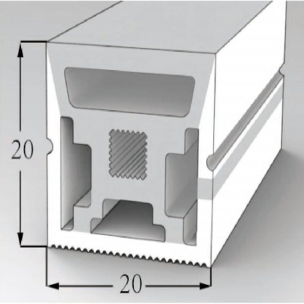 2020 Top View Silicone Neon Flex Sleeve for 8/10mm PCB