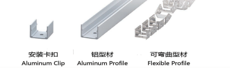 1010 Top View Silicone Neon Flex Sleeve for 5mm PCB