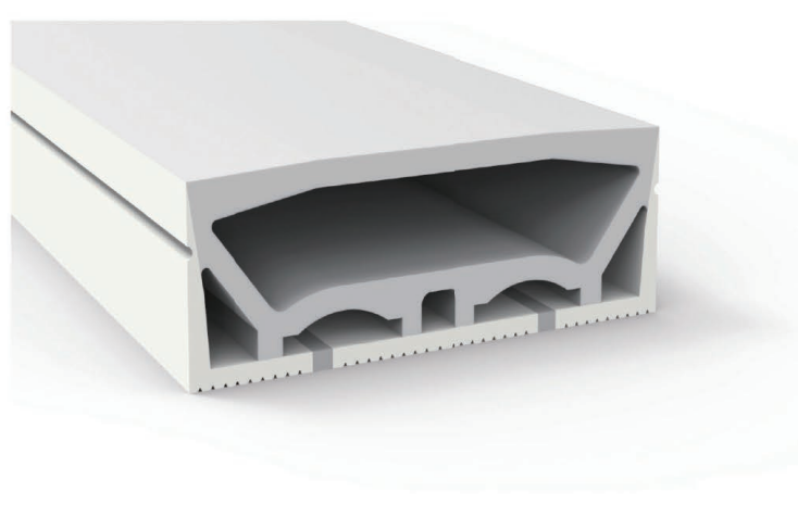 10030 Top View Silicone Neon Flex Sleeve for 20*2mm PCB