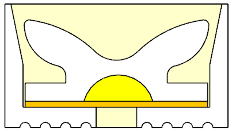 0611 Top View Silicone Neon Flex Sleeve for 8mm PCB
