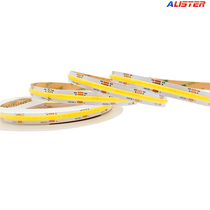 DC24V 98RA Full Spectrum COB LED Strip Light | High-Density Flexible LED Tape for Home Decoration (CCT Tunable)