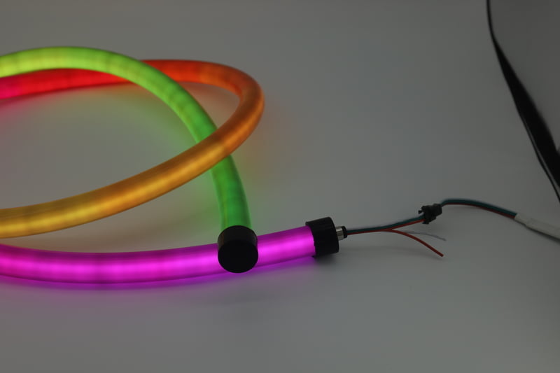 φ22 Top View Silicone Neon Flex Sleeve for 8mm PCB