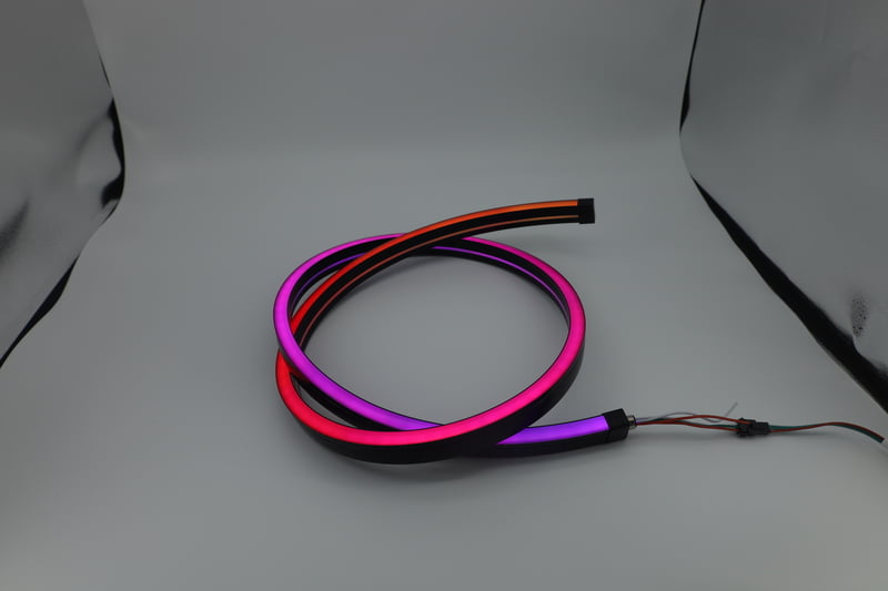 1220 Top View Silicone Neon Flex Sleeve for 10mm PCB