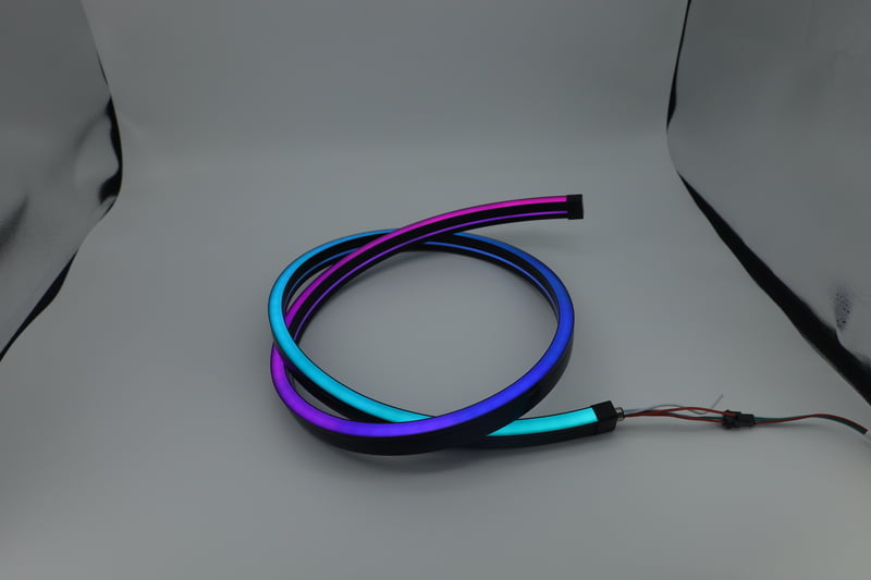 1220 Top View Silicone Neon Flex Sleeve for 10mm PCB