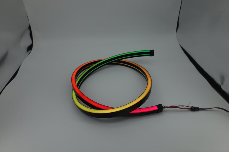 1220 Top View Silicone Neon Flex Sleeve for 10mm PCB