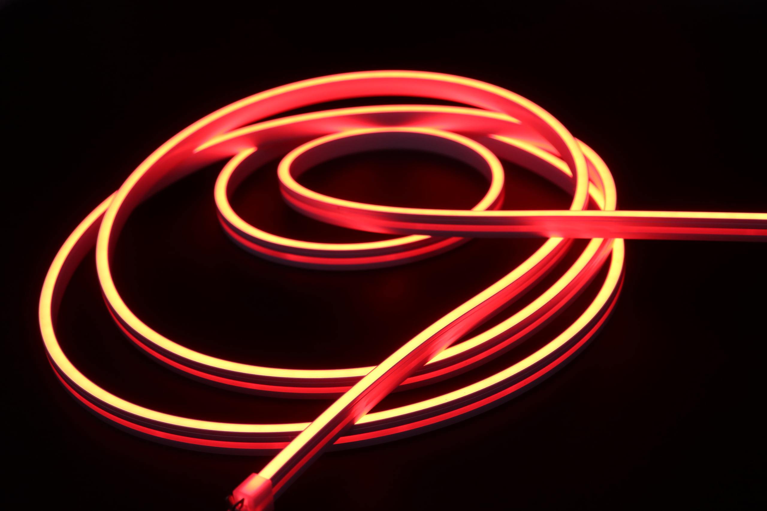 neon flex sign degradation process