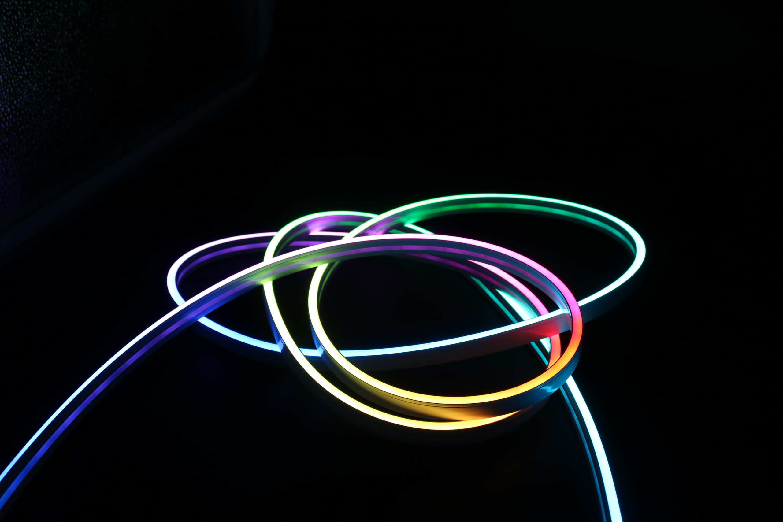 LED strip cutting demonstration