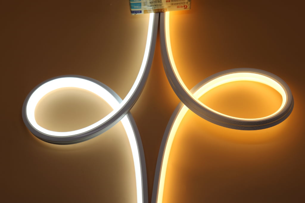 1212 Top View Silicone Neon Flex Sleeve for 8mm PCB