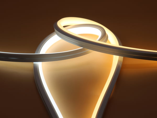 Colorful RGB IP67 Silicone Led Neon Light 1212 Co-extruded Anti-Break Design DC24V