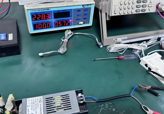 outdoor neon flex installation