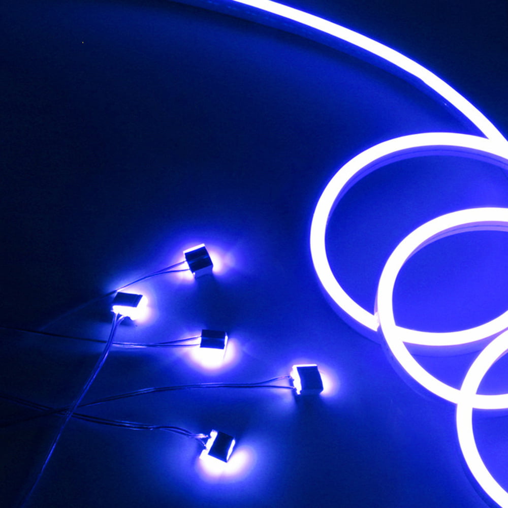 Voltage drop diagram for LED installation