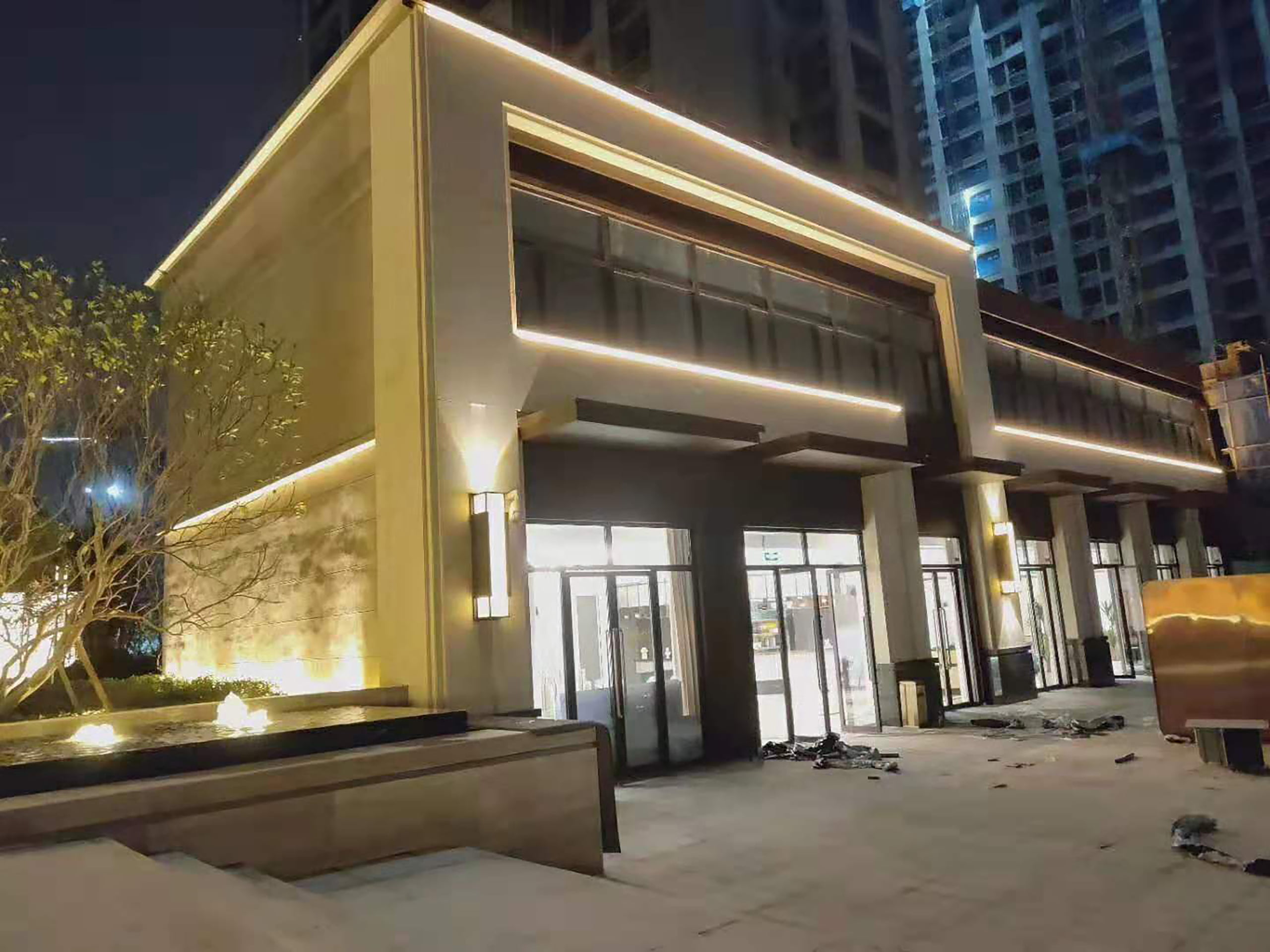 Aluminum profile installation