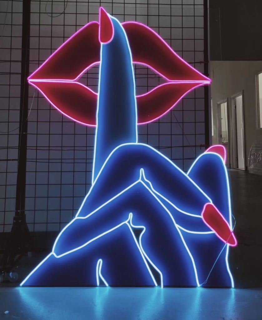 1020 Top View Silicone Neon Flex Sleeve for 10mm PCB