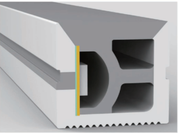 1212 Top View Silicone Neon Flex Sleeve for 8mm PCB