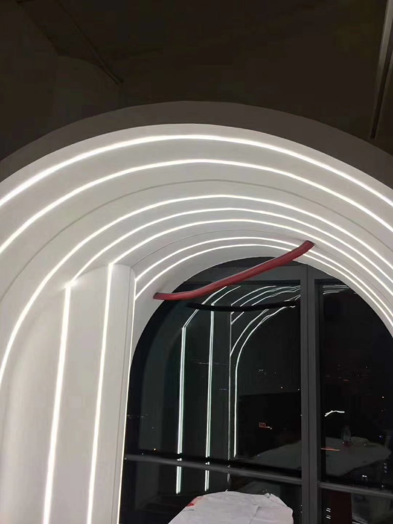 0308 Top View Silicone Neon Flex Sleeve for 5mm PCB