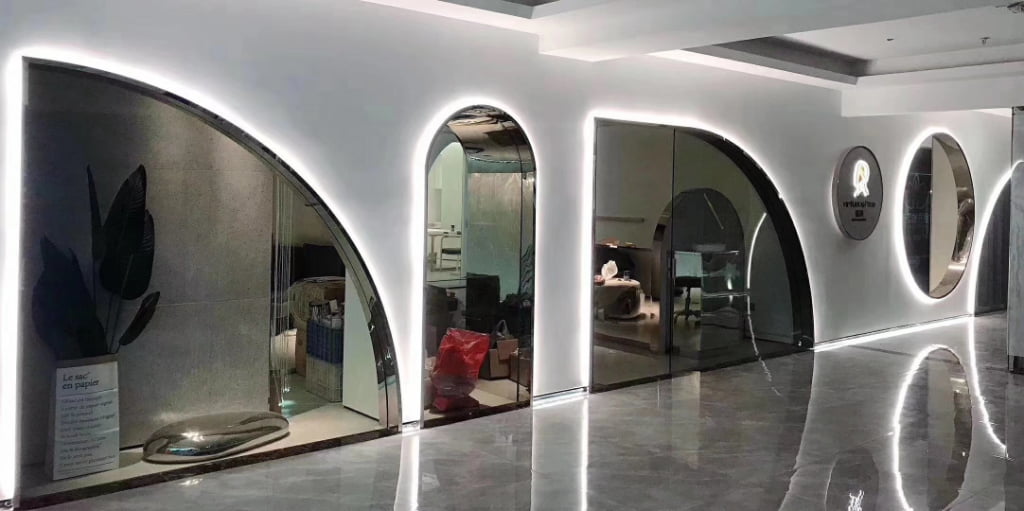 1220 Top View Silicone Neon Flex Sleeve for 10mm PCB