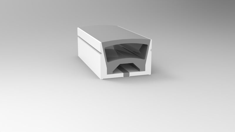 2517 Top View Silicone Neon Flex Sleeve for 15mm PCB