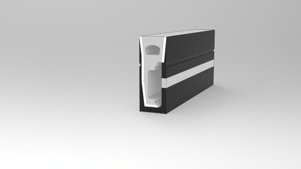 0616 Top View Silicone Neon Flex Sleeve for 8mm PCB