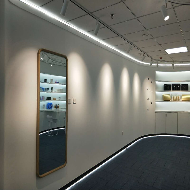 1010 Top View Silicone Neon Flex Sleeve for 6mm PCB