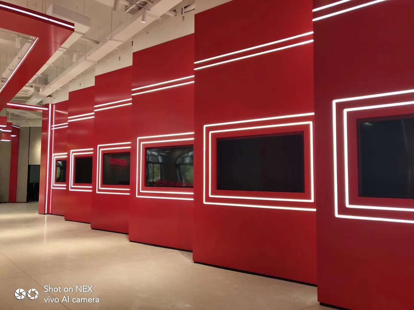 Shopping mall installation