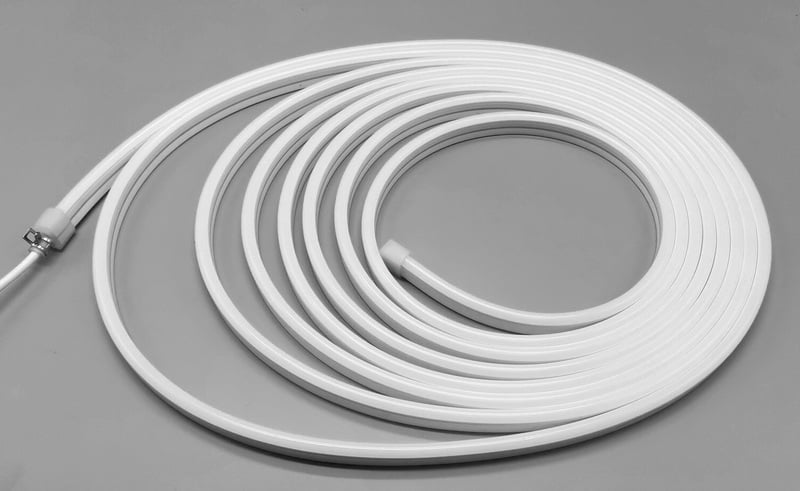 0613 Top View Silicone Neon Flex Sleeve for 8mm PCB