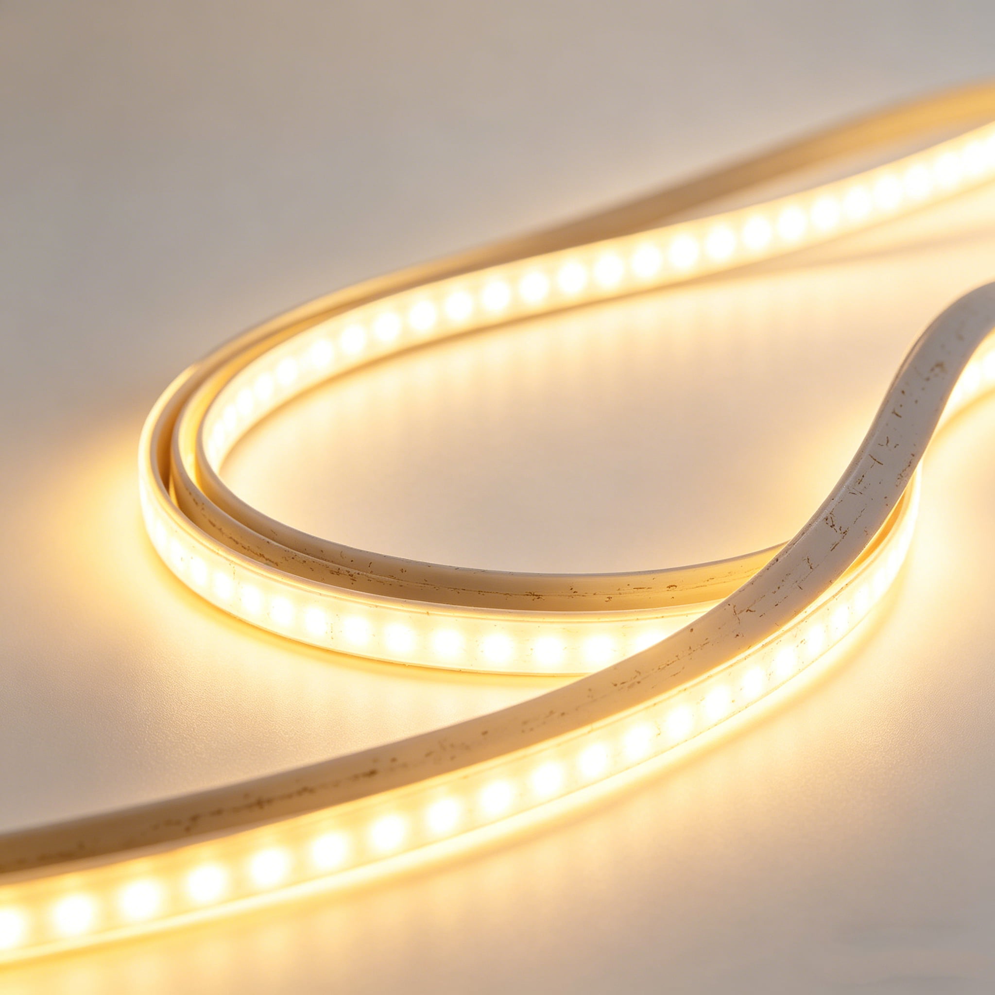 thermal imaging of recessed LED neon