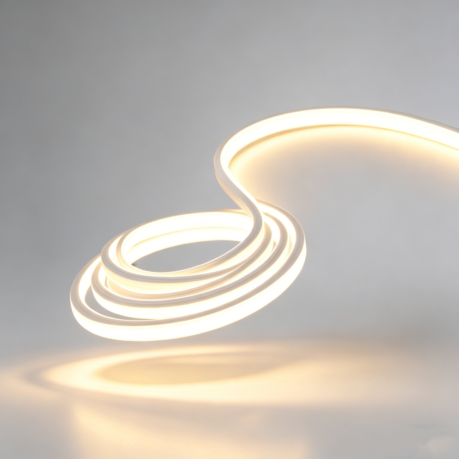 Wall-mounted accent lighting in commercial corridor