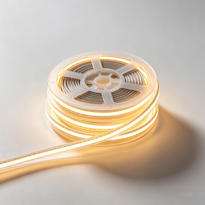 Track lighting system in retail environment