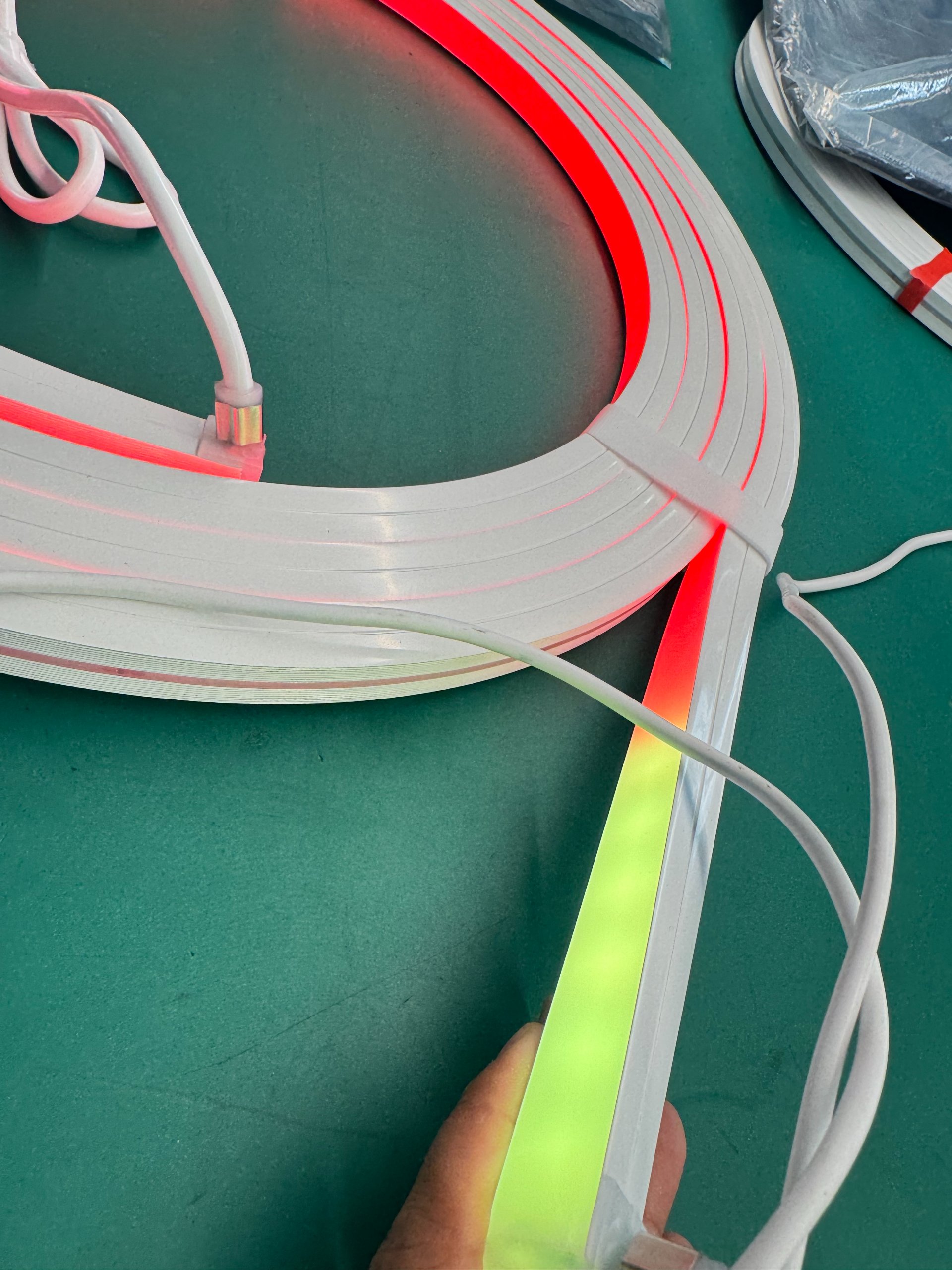 LED manufacturing facility with quality control
