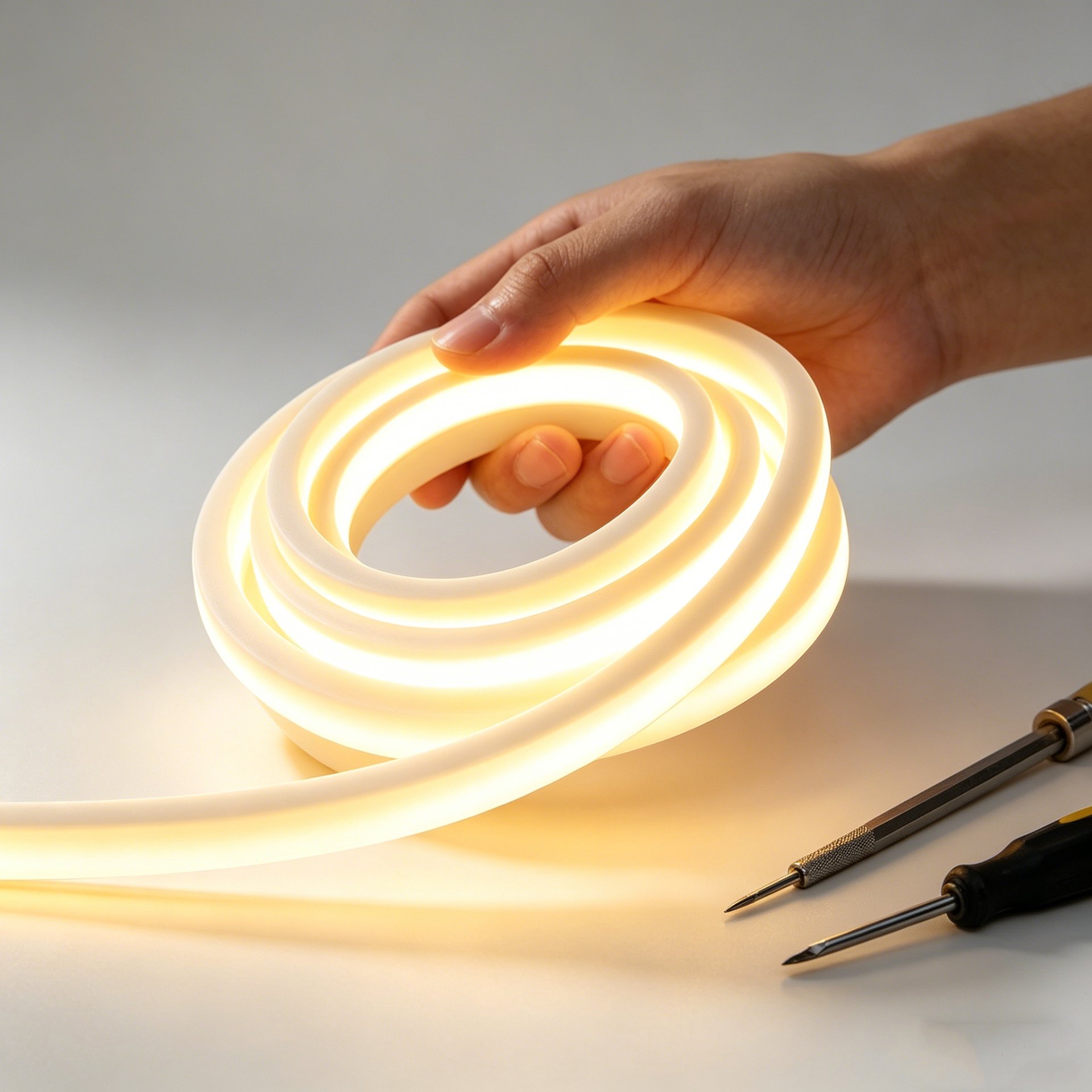 LED strip long-term support