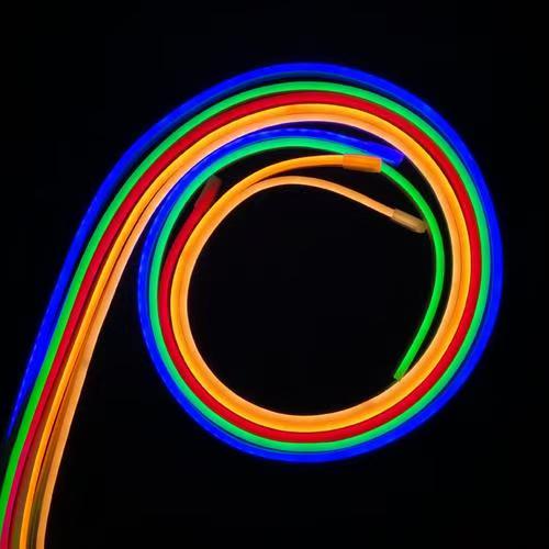 5m RGBW Silicone LED Neon Strip Light Installation