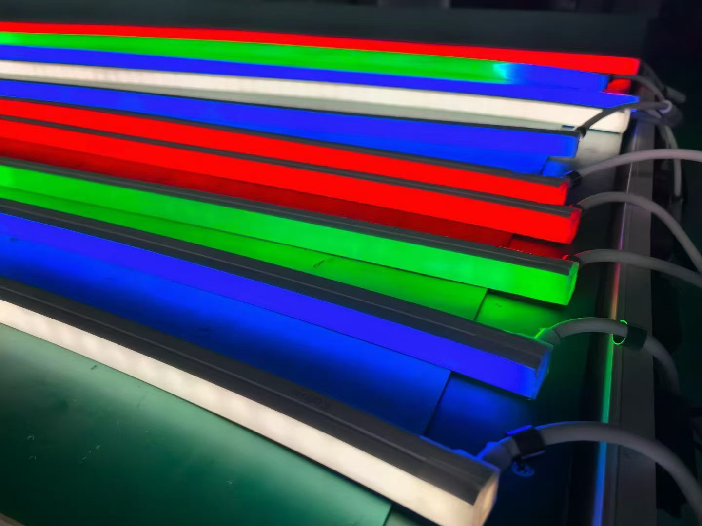 LED neon flex bulk wholesale order quality control on production line
